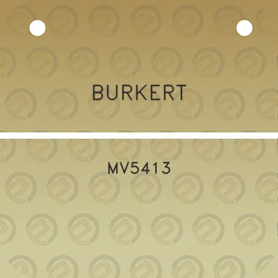 burkert-mv5413