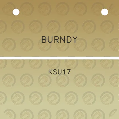 burndy-ksu17