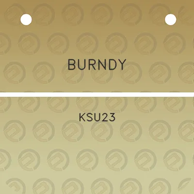 burndy-ksu23