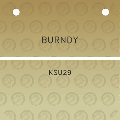 burndy-ksu29