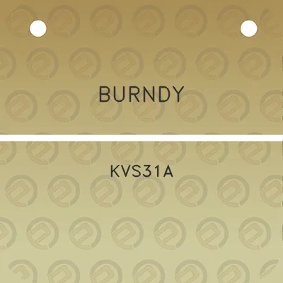 burndy-kvs31a