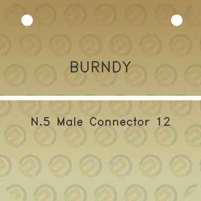 burndy-n5-male-connector-12