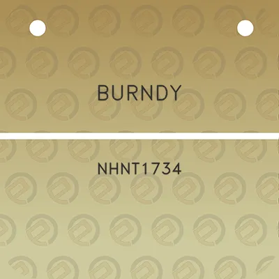 burndy-nhnt1734