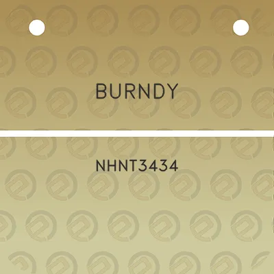 burndy-nhnt3434