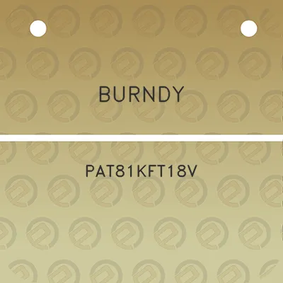 burndy-pat81kft18v