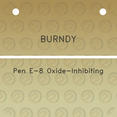 burndy-pen-e-8-oxide-inhibiting