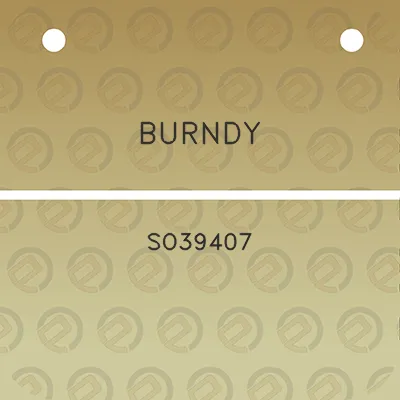 burndy-so39407