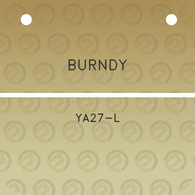 burndy-ya27-l