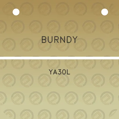 burndy-ya30l