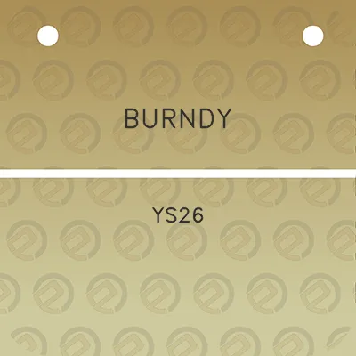 burndy-ys26