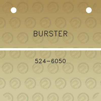 burster-524-6050