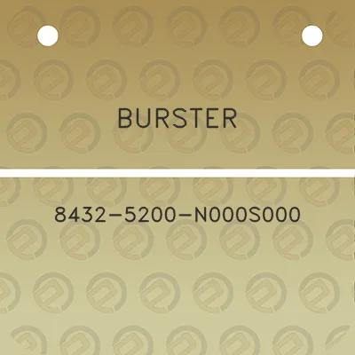 burster-8432-5200-n000s000