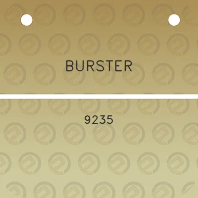 burster-9235