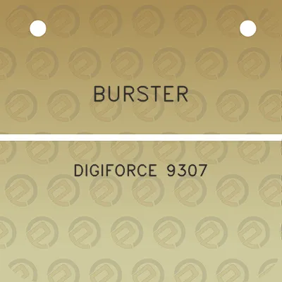 burster-digiforce-9307