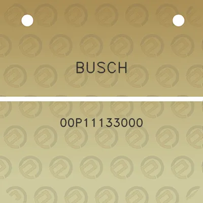 busch-00p11133000