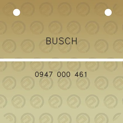 busch-0947-000-461