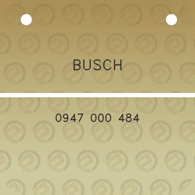 busch-0947-000-484