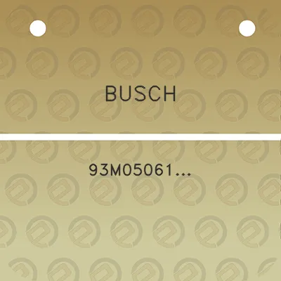 busch-93m05061