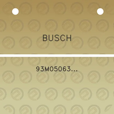 busch-93m05063