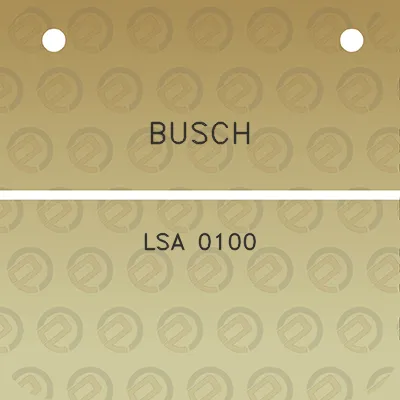 busch-lsa-0100