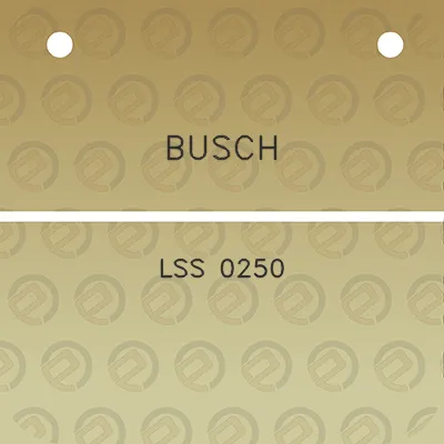 busch-lss-0250