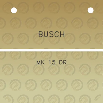 busch-mk-15-dr