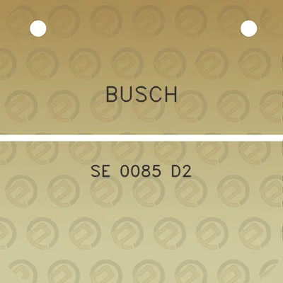 busch-se-0085-d2