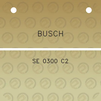 busch-se-0300-c2