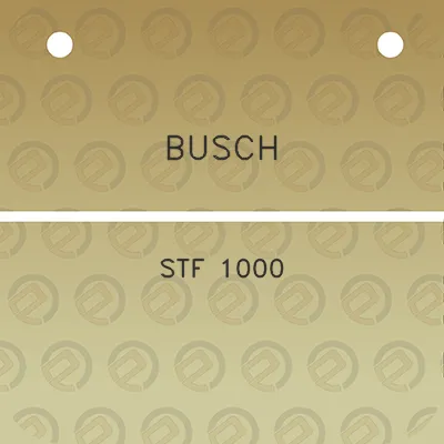 busch-stf-1000