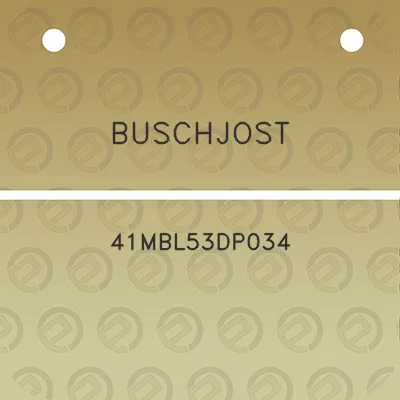 buschjost-41mbl53dp034