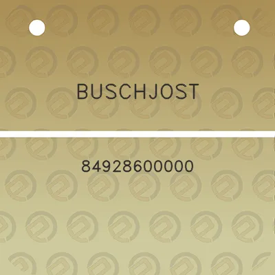 buschjost-84928600000