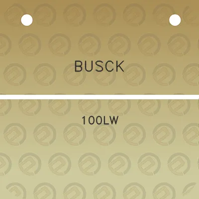 busck-100lw