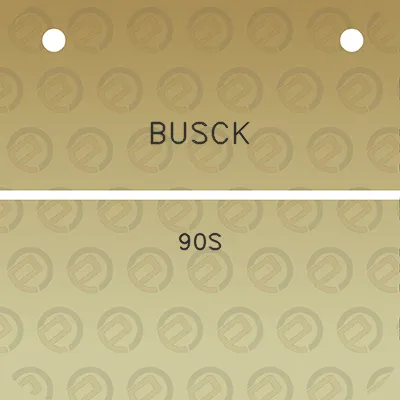 busck-90s