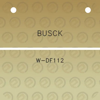 busck-w-df112