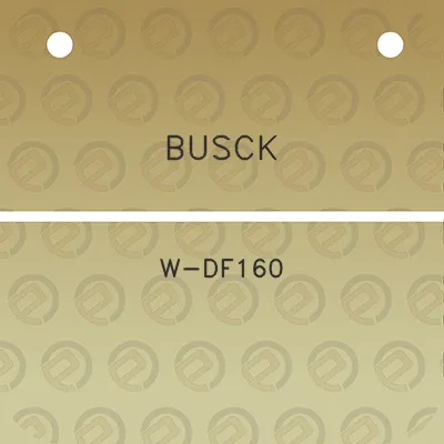 busck-w-df160