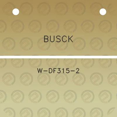 busck-w-df315-2