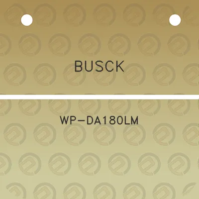 busck-wp-da180lm