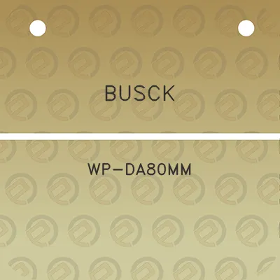 busck-wp-da80mm