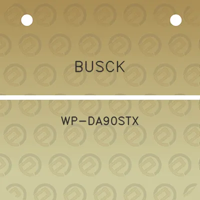 busck-wp-da90stx