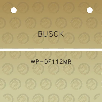 busck-wp-df112mr