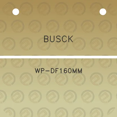 busck-wp-df160mm