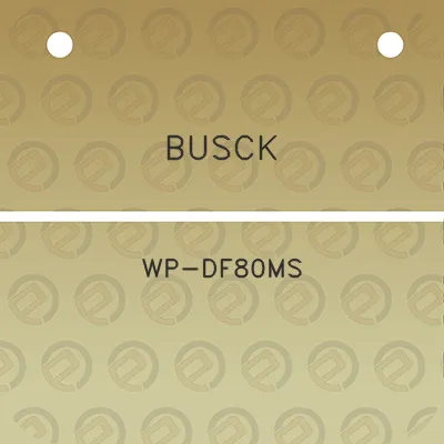 busck-wp-df80ms