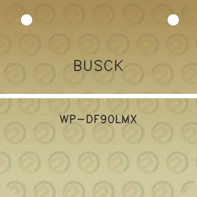 busck-wp-df90lmx