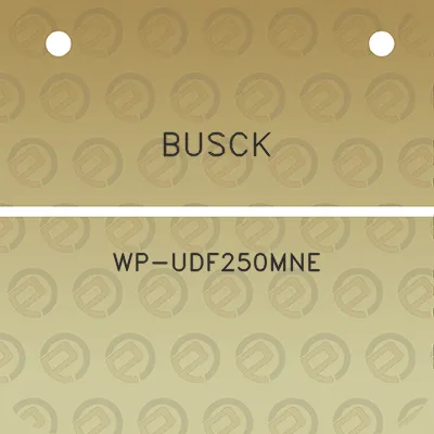 busck-wp-udf250mne