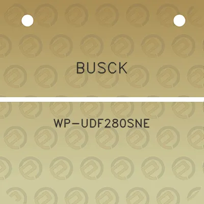 busck-wp-udf280sne