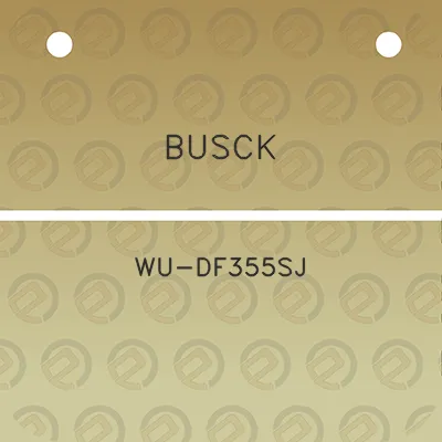 busck-wu-df355sj