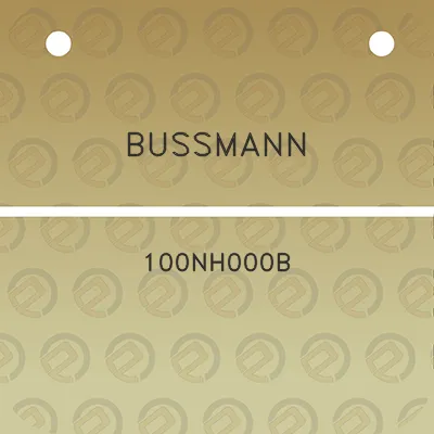 bussmann-100nh000b