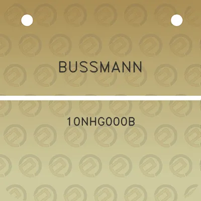 bussmann-10nhg000b