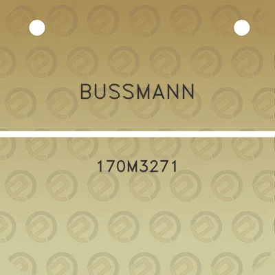 bussmann-170m3271