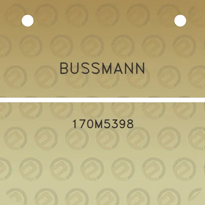 bussmann-170m5398